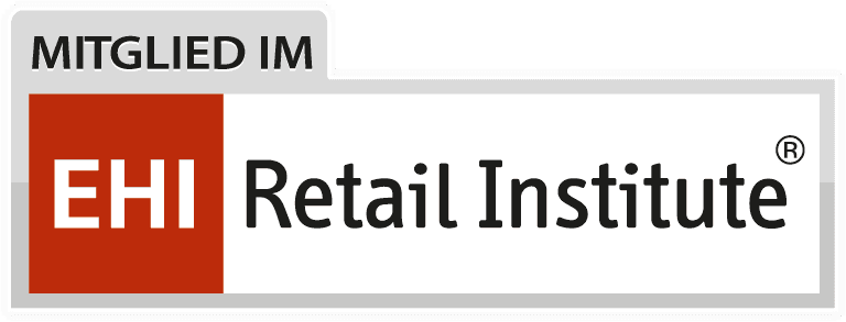 Logo "Mitglied im EHI Retail Institute"