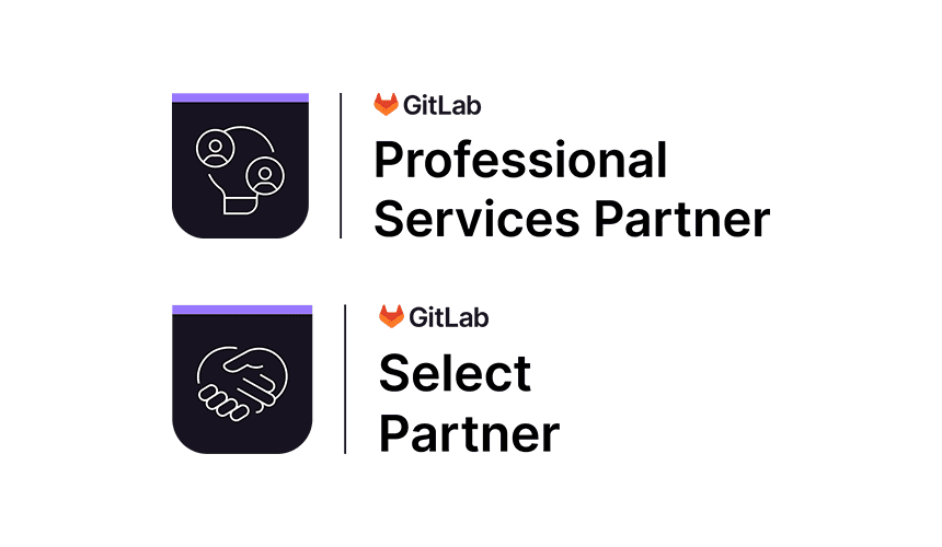 GitLab Badge als Auszeichnung zum Professional Services und Select Partner