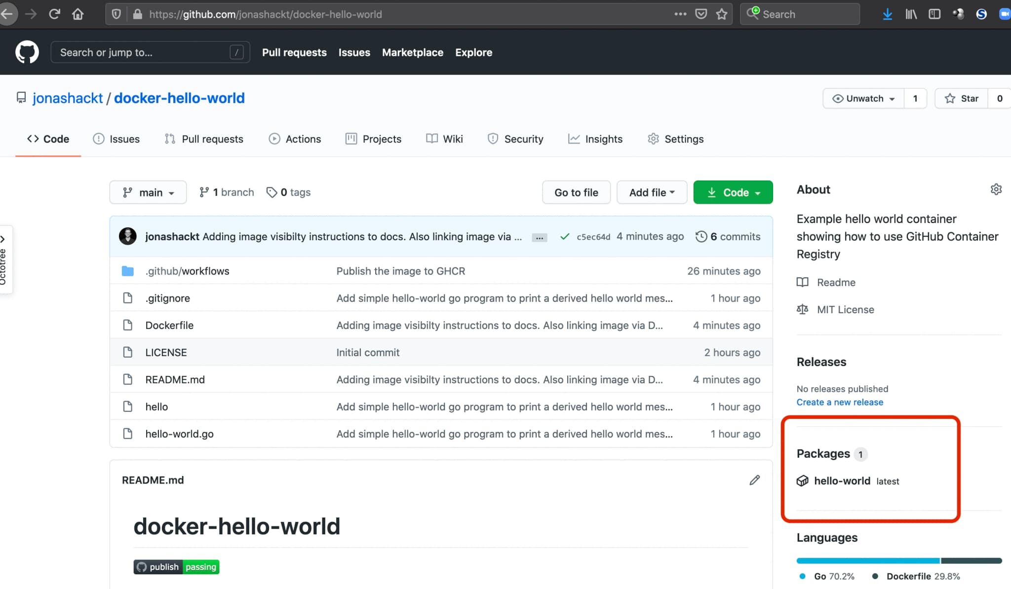 Publishing Docker Images To Github Container Registry – XVMPG