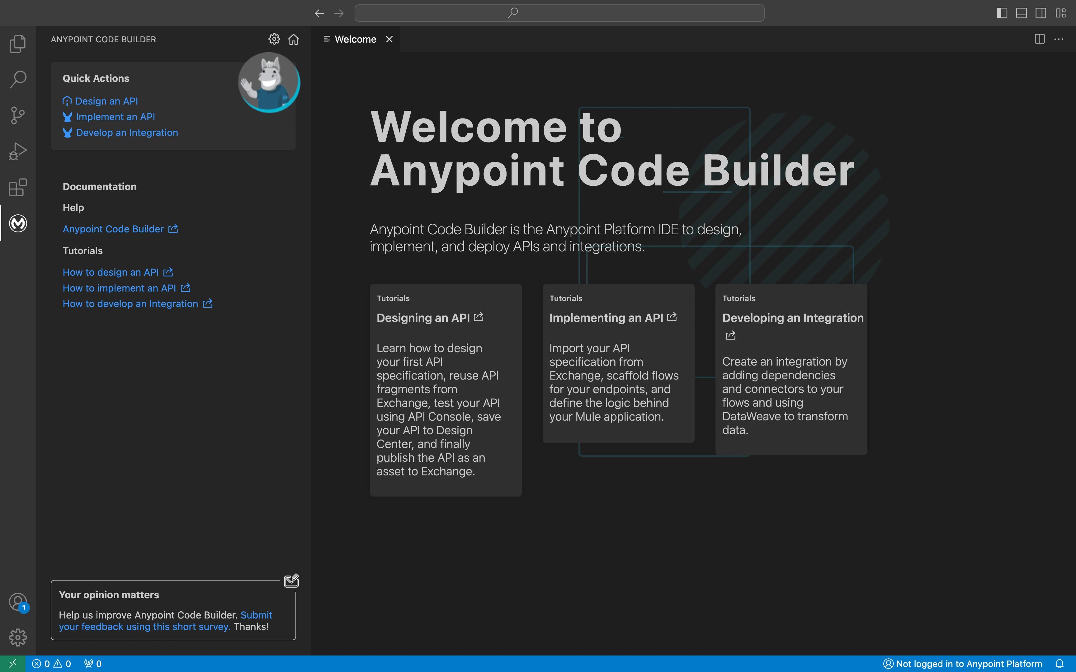 Anypoint Code Builder - Was ist neu? (Desktop IDE)