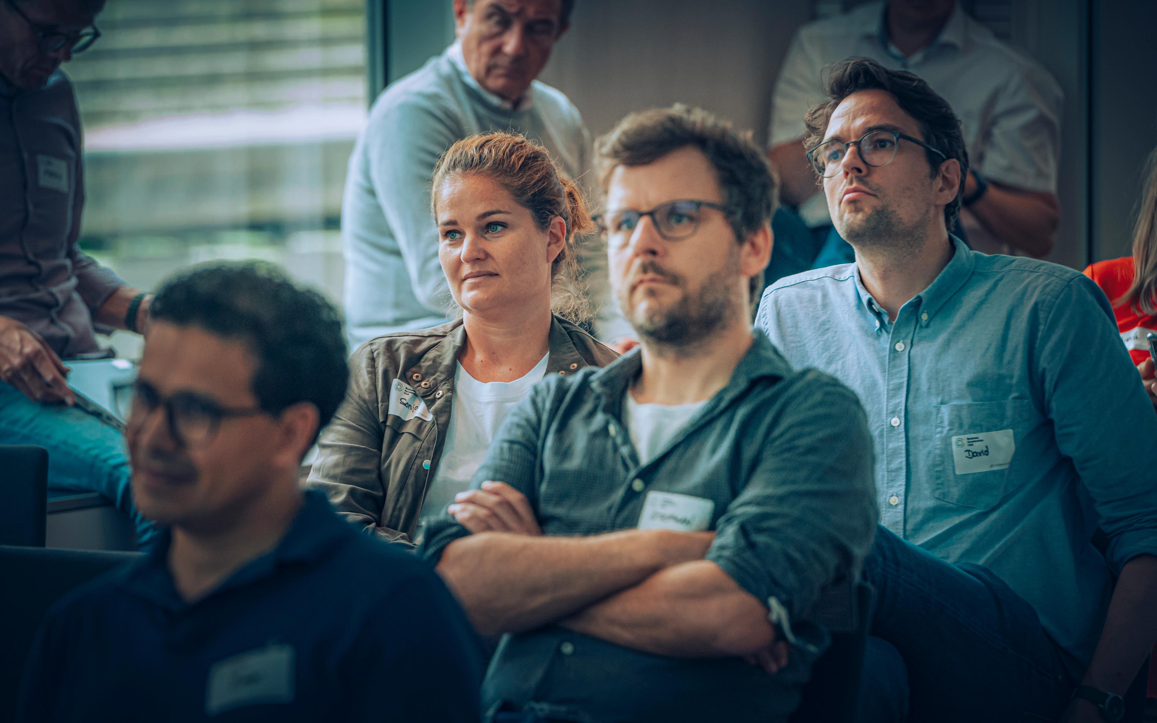 Fokussiertes Publikum beim Impulsvortrag