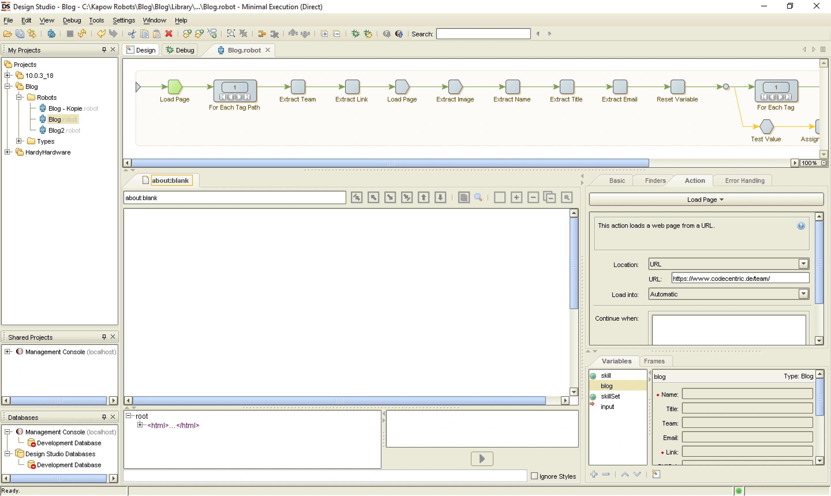 Robotic Process Automation mit Kofax Kapow