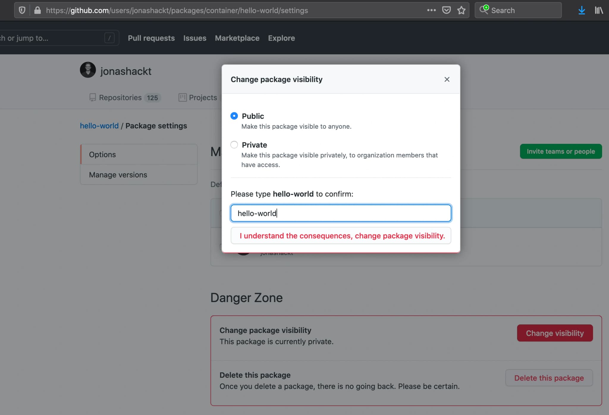 Publishing Docker Images To Github Container Registry – XVMPG