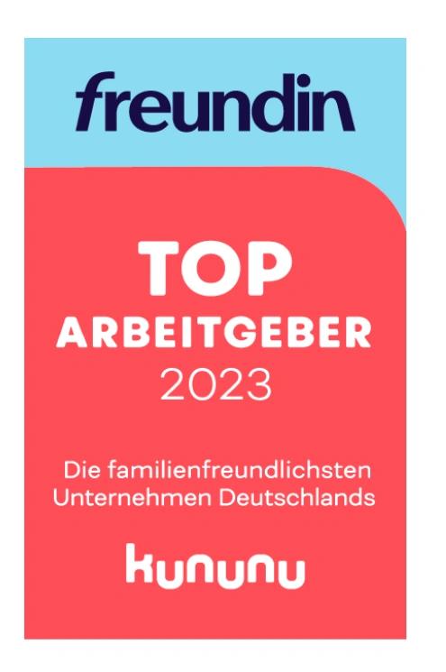 codecentric ist von freundin als TOP Arbeitgeber 2023 ausgezeichnet