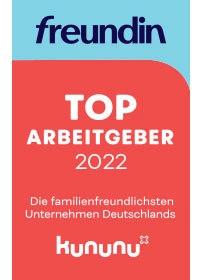 codecentric ist von freundin als TOP Arbeitgeber 2022 ausgezeichnet