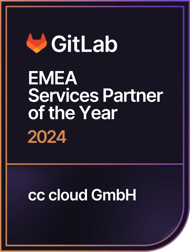 cc cloud GmbH als GitLab EMEA Service Partner of the Year 2024 ausgezeichnet