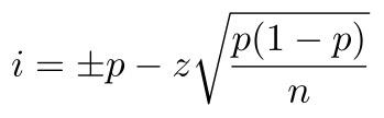 Confidenzinterval